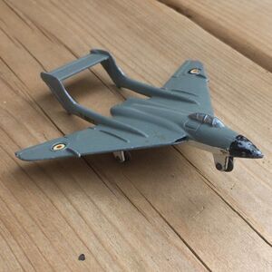 Vintage 1970 toy airplane Dinky Toys 738 DH.110 Sea Vixen